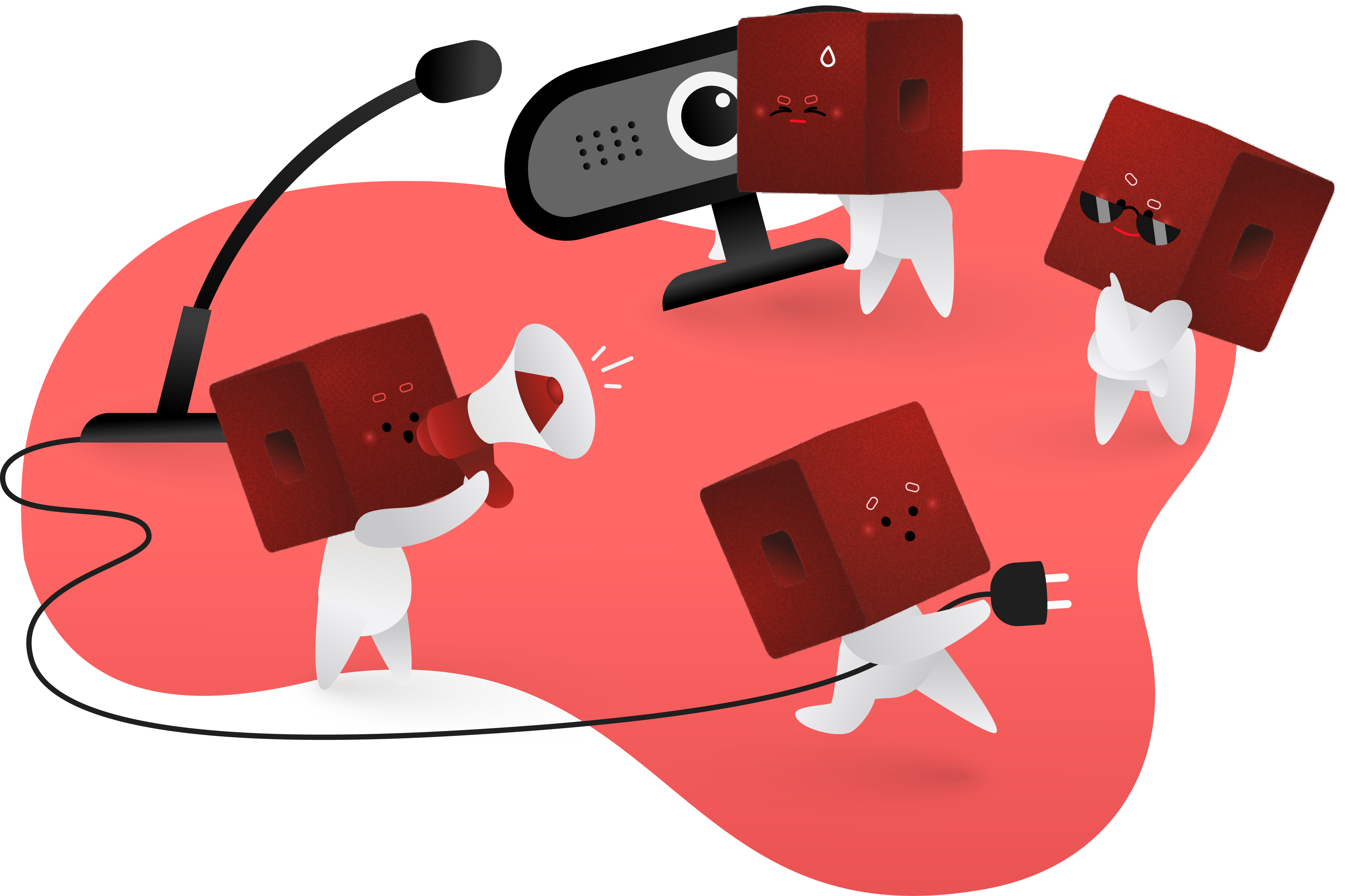 Hit mænd i mødelokale