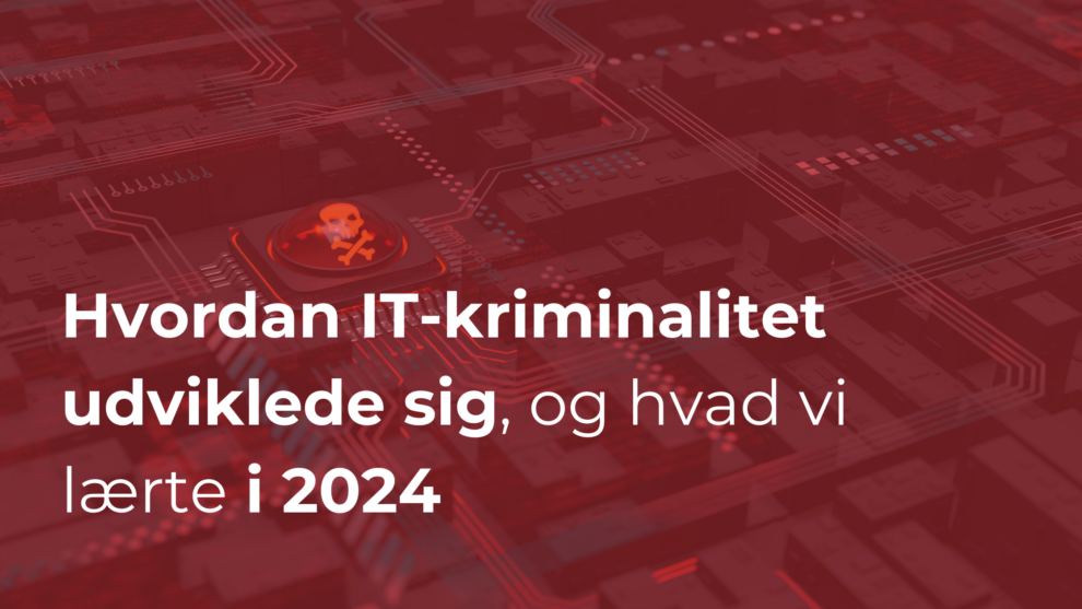 Hvordan IT-kriminalitet udviklede sig, og hvad vi lærte i 2024